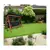 Garden wooden swing Hecht Baharu Lux Tropic Three Merbau