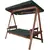 Garden wooden swing Hecht Baharu Lux Tropic Three Merbau
