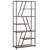 Diagonal shelving unit 124/36/200 cm