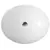 Умывальник накладной Pate Oval 7138 Glossy белый