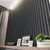 Decorative slat Foge 280x3x4 cm anthracite 6 pcs
