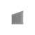 Стеновая магкая панель VOX Profile Geo 30x35 см. серая