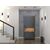 Metal door internal opening Doors 818A ELITE 980x2200 mm R anthracite