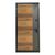 ლითონის კარი შიდა გაღება TR001 Left 960x2200mm 1.5/1.0mm MDF 10/10mm