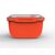 Rice cooker Rotho 2.5L MEMORY MICROWAVE orange