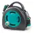 Катушка с шлангом для полива и аксессуарами GF Aquabag Maxi GF80265608 16.5 м синяя