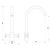 Kitchen faucet Damixa Neo Classic Graphite 270000000