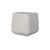 Керамический горшок Mega Collections Titan Heron Sq. Pot Rib Grey W38H37