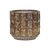Pot ceramic Mega Collections Viva Cylinder Brown D8H7.5