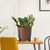 Flower pot Lamela FRIDA 260 round planter - copper 8.1L