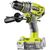 Аккумуляторный бесщеточный ударный дрель-шуруповерт Ryobi R18PD7-220B 18V