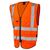 Reflective waistcoat Parry Safe PS001-O-120 orange L