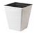 Plastic flower pot FORM PLASTIC Sahara Dunes square 3940-011 Ø40 white