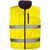 Vest reversible insulated Coverguard HI-WAY 7HWGYL L yellow