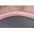 Carpet DCcarpets Heaven 90770 Powder Pink R 160x160 cm