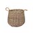 Wicker pot Mega Collections Luna Rope Cauldron -F- D40H39