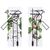 მცენარის საყრდენი Lamela Bird plant supports - black H-45