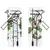 Plant support Lamela Bird plant supports - black H-45