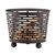 Угольный гриль FIRE BOWL 39X32CM BLACK 2ASS