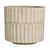 ქოთანი კერამიკული Apiro pot round off white - h27xd31cm
