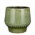 Горшок керамический Monta pot round d. green - h20xd22cm