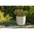 Flower pot Lamela AURA 350 recycled cover - beige 35L