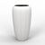 Flower pot Lamela GAJA 400 - white 21,9L