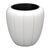 ქოთანი ყვავილის Lamela Flower pot GAJA 400 short - white