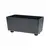 Flower pot Lamela SAGA 285x285 recycled box - anthracite 7,5L
