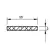 Aluminum strip PilotPro silver 15х2 1 м