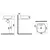 Washbasin countertop Bien Motto 42x42 cm black glossy