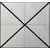 კერამოგრანიტი Mercury White With Black Line 20X20სმ
