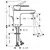 ხელსაბნის შემრევი Hansgrohe 71551000