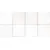 Tile Super Ceramica Murano Blanco 300x600 mm