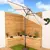 Sun umbrella beige Koopman 270 cm
