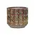 Pot ceramic Mega Collections Viva Cylinder Brown D8H7.5