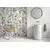 Porcelain tile Geotiles Arnia Leaf Blanco 204x204 mm