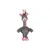 Игрушка для собак Flamingo DT NOZE DONKEY GREY 50см