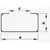 Air duct connector 56 Domovent 209x65x169 mm