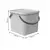 Storage box Rotho 40L ALBULA white