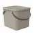 Storage box Rotho 40L ALBULA cappuccino