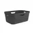 Linen basket Rotho Jona 39l black