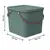 Storage box Rotho 40L ALBULA green