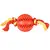 Игрушка для собак Flamingo BALL WITH ROPE 7см