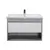 Bathroom furniture with washbasin Oslo Loft 80-A gray/white SU/Cosmo 80 cm