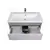 Bathroom furniture with washbasin Oslo Loft 80-A gray/white SU/Cosmo 80 cm