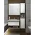 Bathroom furniture with washbasin Oslo Loft 80-A gray/white SU/Cosmo 80 cm