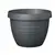 ქოთანი პლასტიკის ეზოს Scheurich Metallic grey