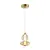Подвес Milagro ML0345 DAPHNE LED 12W 3000K янтарь