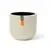Flower pot Capi Europe Planter ball Groove 21x21cm beige